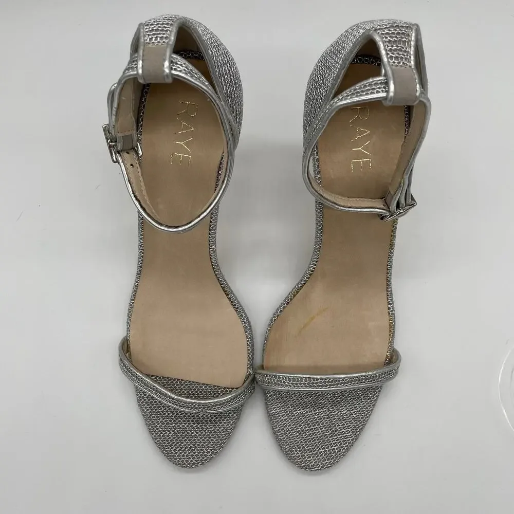 Raye X Revolve Kalene Heel - Silver - 10